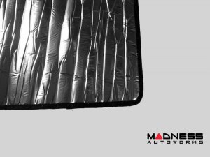 Jeep Wrangler JL Sun Shade/ Reflector - Custom Auto Shade - 4 Door - w/ Brake Assist